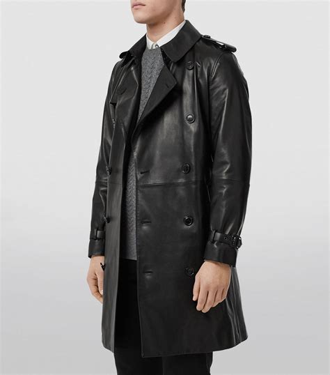 burberry lambskin trench coat men|burberry trench coat men vintage.